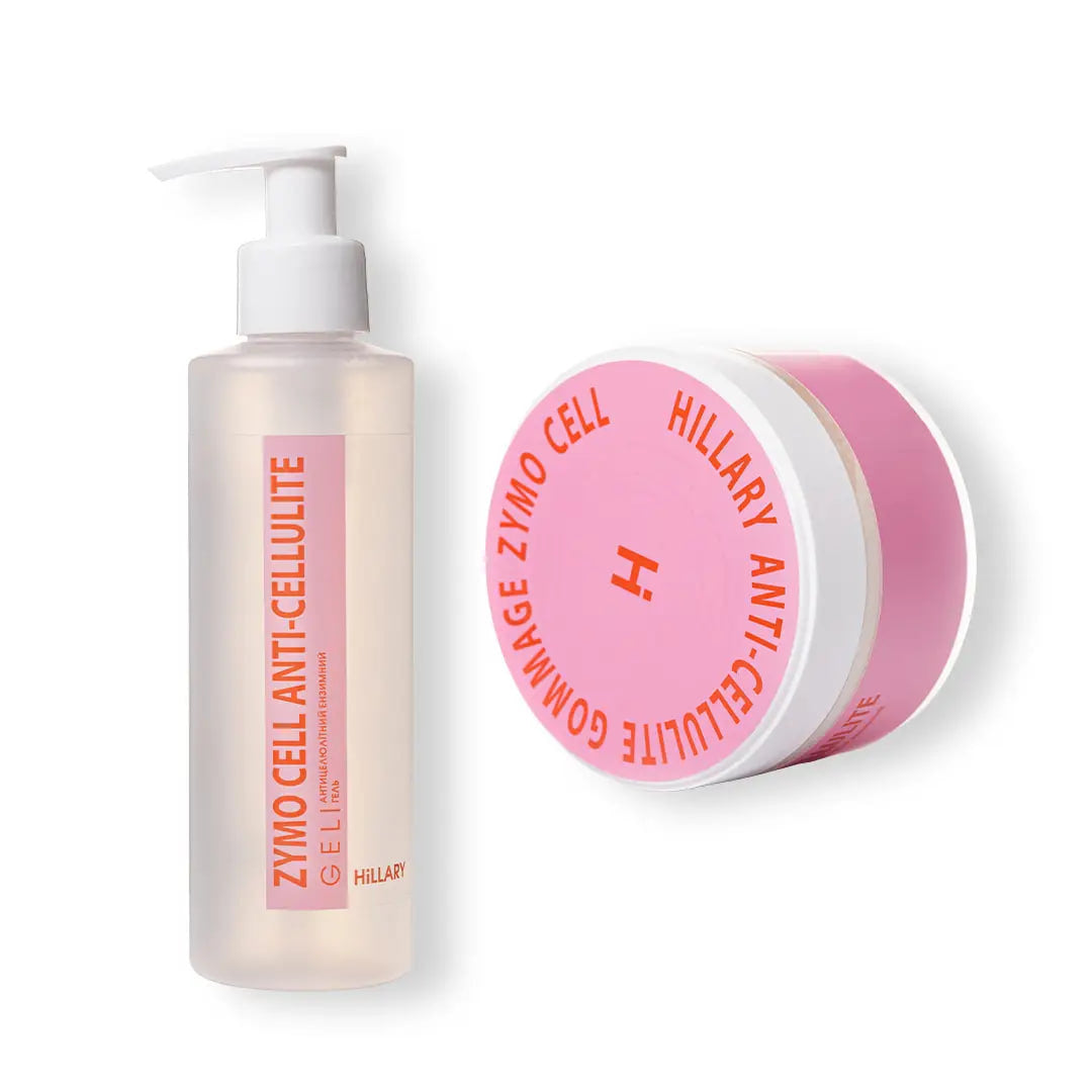 Antycellulitowy żel enzymatyczny + Antycellulitowy peeling enzymatyczny Zymo Cell
