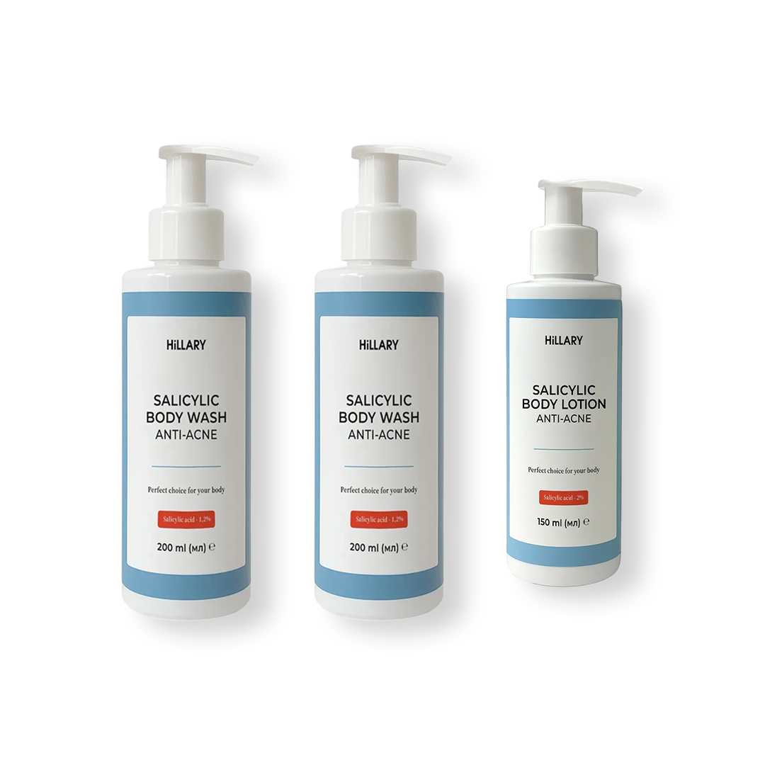 Kompleks do ciała Hillary Anti-Acne z podwójnym działaniem na trądzik