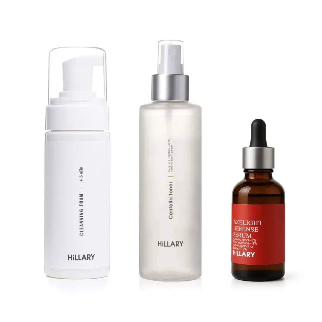 Kompleks do skóry normalnej z kwasem azelainowym Hillary Skincare Set for Normal Skin with Azelaic Acid