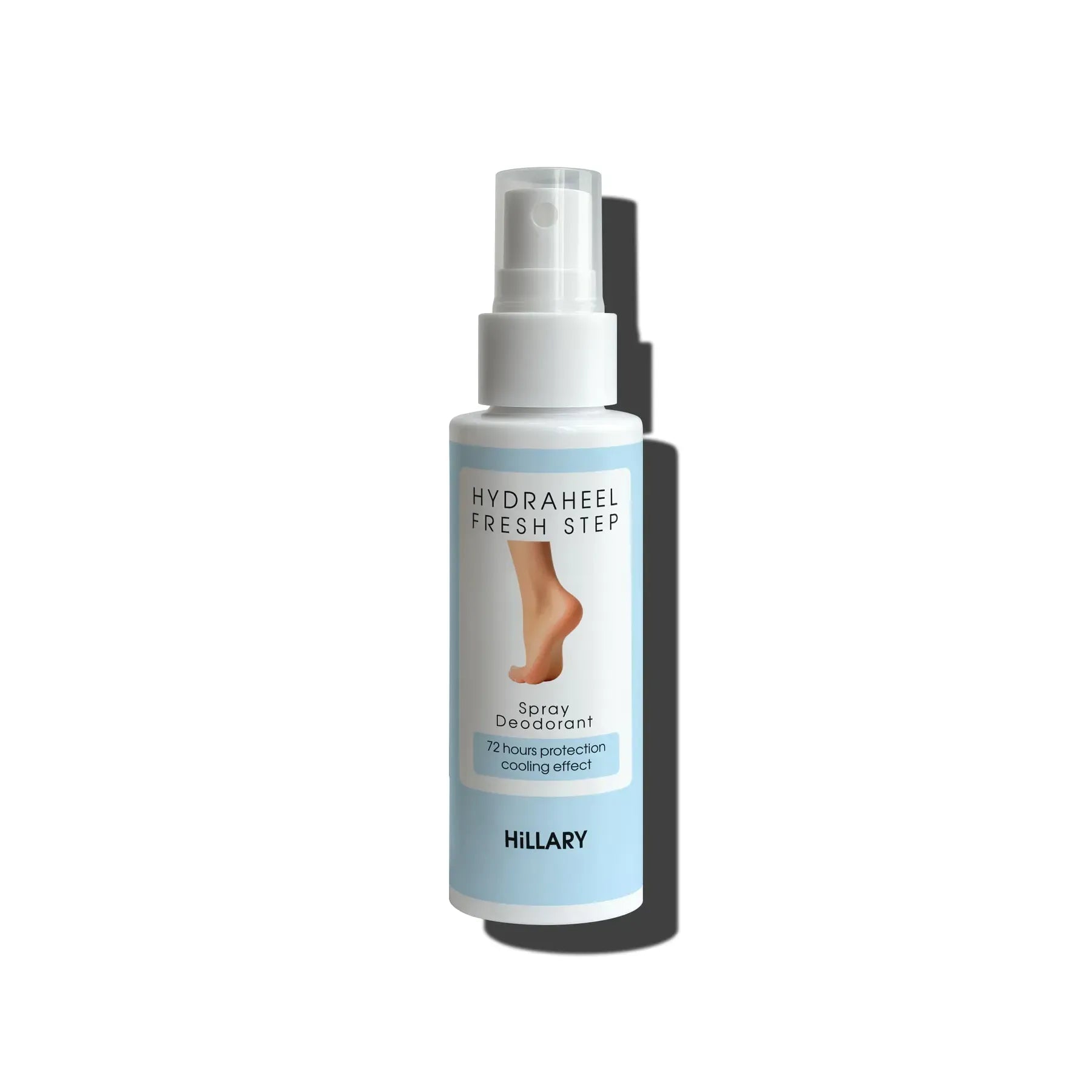 Odświeżający sprej-dezodorant do stóp Hillary HydraHeel FreshStep Spray-Deodorant, 100 ml