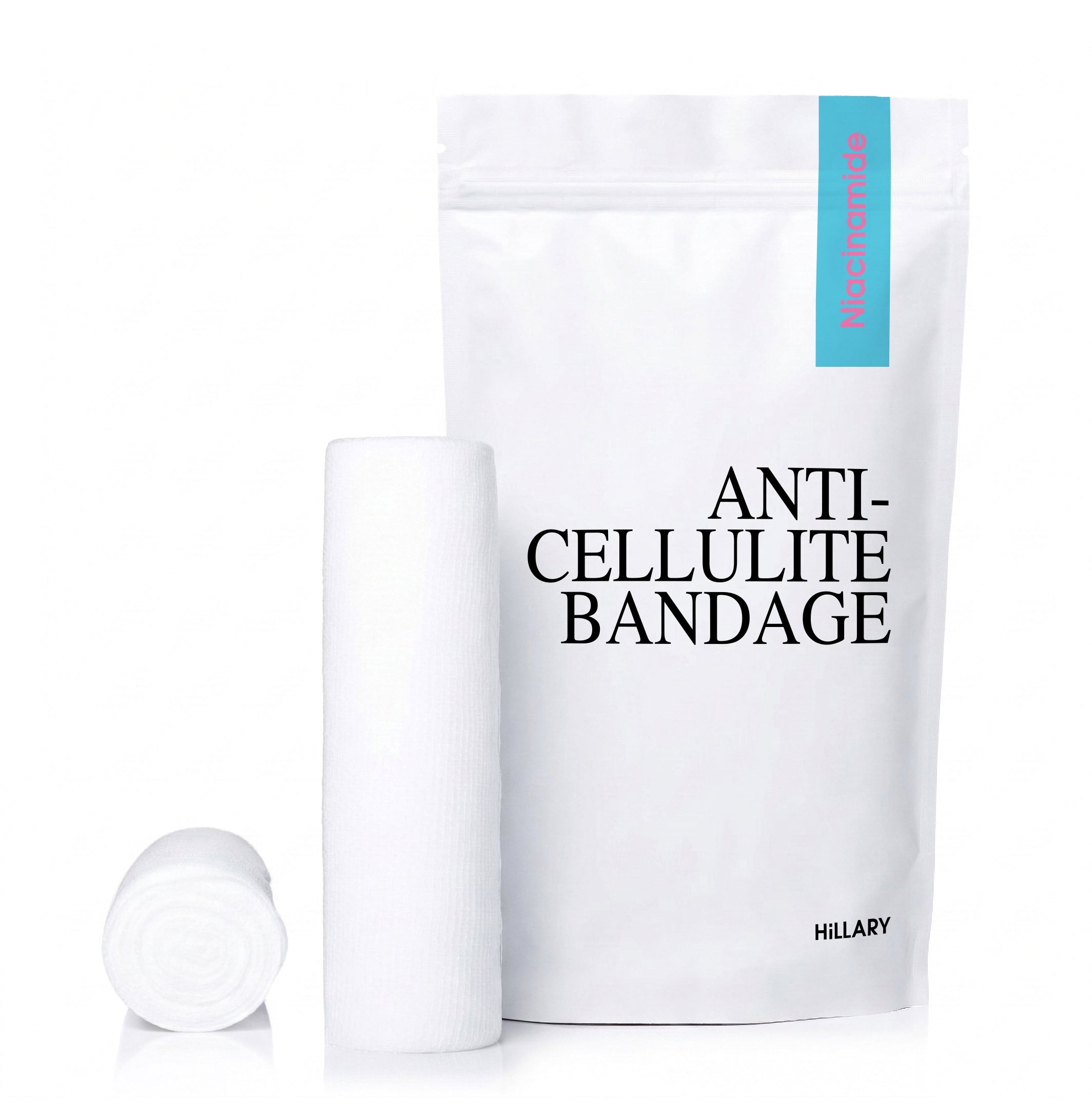 Kompleks bandaży antycellulitowych z niacynamidem Hillary Niacinamide Cold Slim (6 szt.)