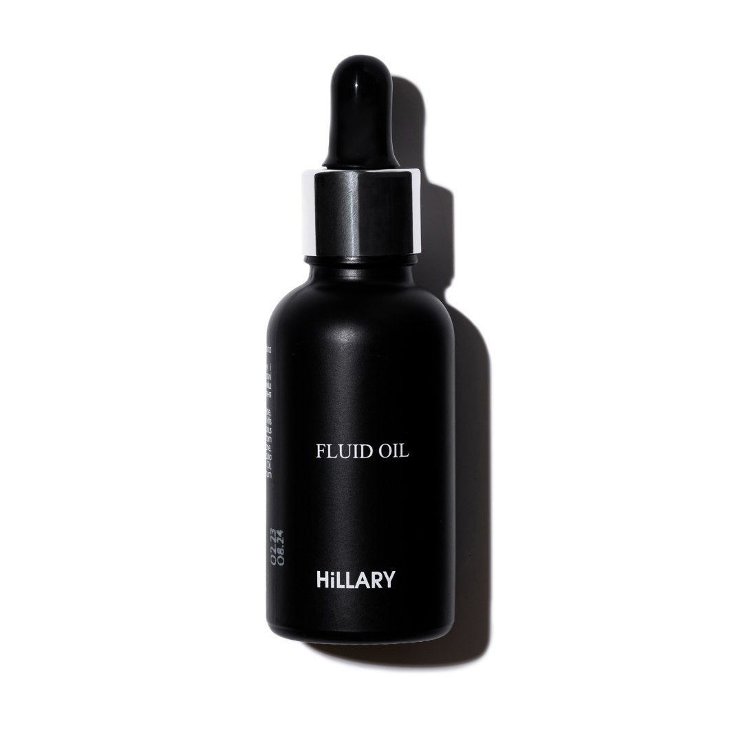 Fluid olejowy do twarzy Hillary Fluid Oil 30ml + Drewniany skrobak