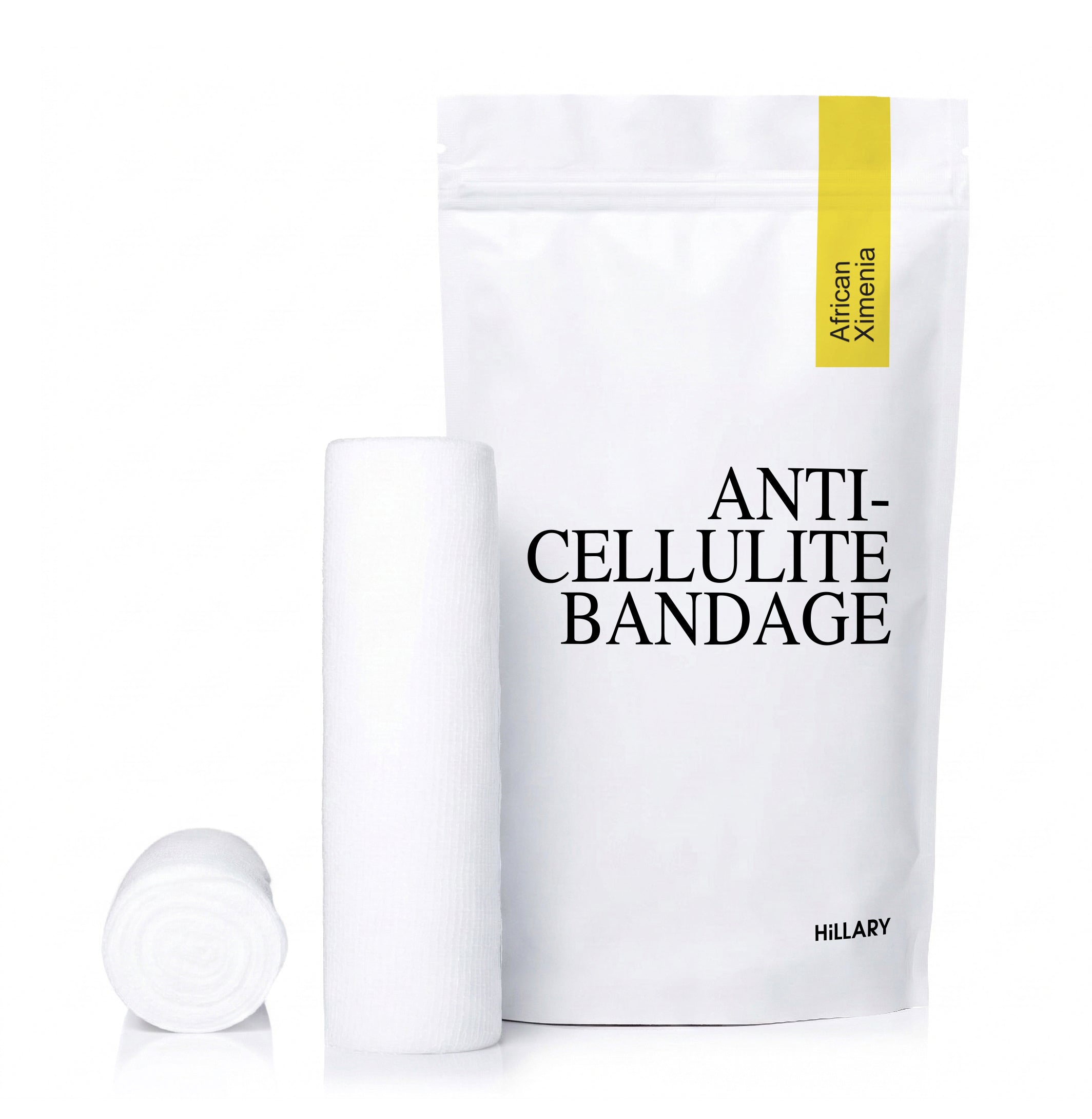 Zestaw bandaży antycellulitowych z olejkiem ximenia Hillary Anti-cellulite Bandage African Ximenia (6 op.)