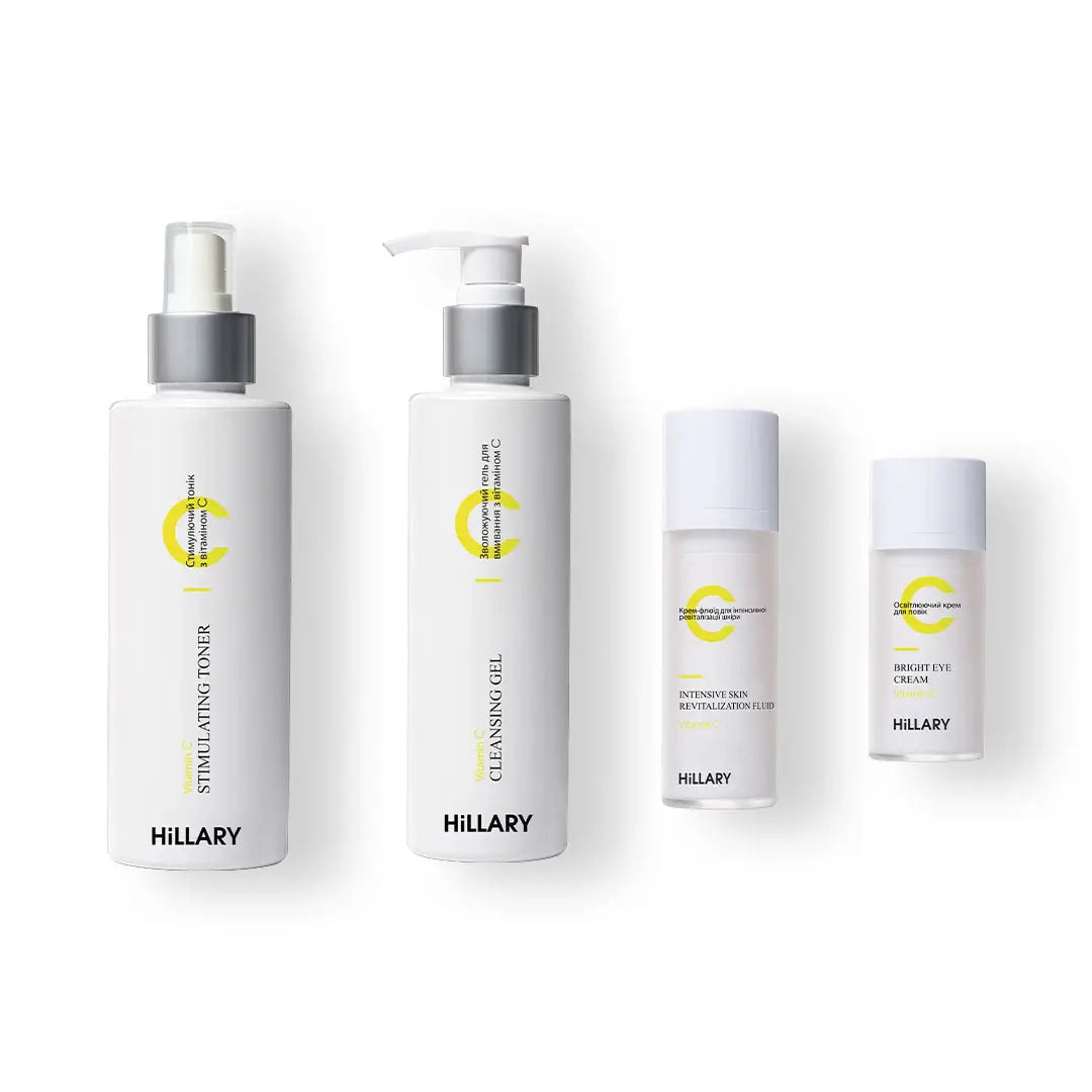 Zestaw kompleksowa pielęgnacja z Witaminą C Hillary Vitamin C Complete Treatment