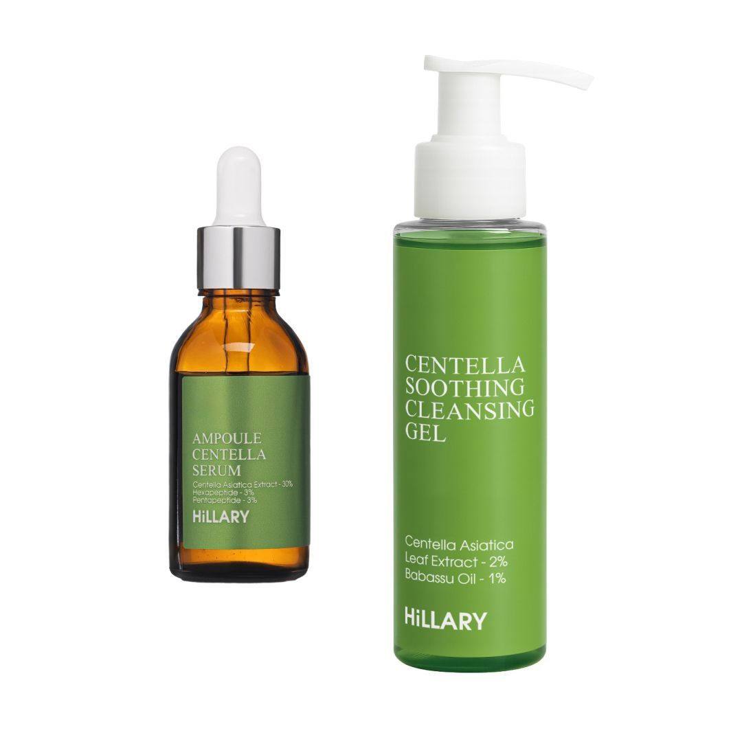 Zestaw łagodzący z centellą Hillary Centella Soothing Set