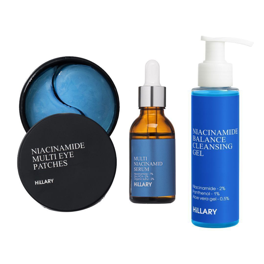 Zestaw z niacynamidem przeciwzapalny Hillary Niacinamide Anti-Inflammation Set