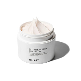 Odżywczy balsam do ciała z jedwabiem i patchem molekularnym Hillary Nutrition Body Silk Balm, 200 ml