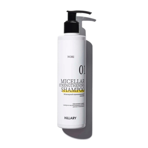 Szampon micelarny wzmacniający Norі Hillary Nori Micellar Strengthening Shampoo, 250ml