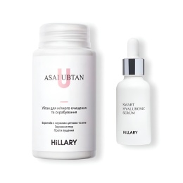 UBTAN Hillary ASAI, 100 ml + Serum hialuronowe Hillary Smart Hyaluronic, 30 ml