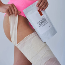 Zestaw bandaży antycellulitowych Hillary Anti-Cellulite Pro (6 opakowań) + olejek antycellulitowy Grapefruit Hillary Grapefruit
